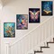 4 Pack Butterfly Diamond Art Kits for Adults 5D Diamond Art Kit for Beginners DIY Paint with Round Full Drill Gem Art Painting for Home Wall Decor Gifts (11.8x15.7inch)